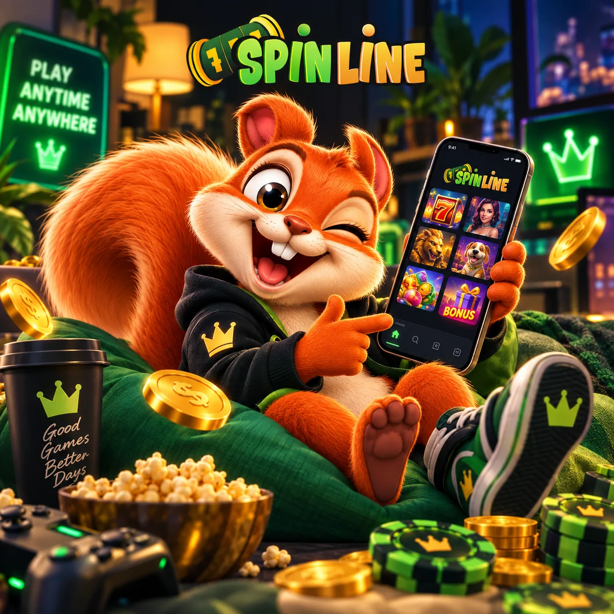 Spinline Casino mobile app